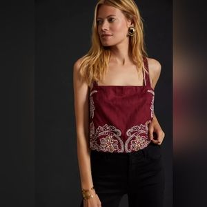 Anthropologie top, xs